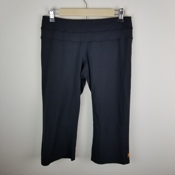 Lucy Pants - Lucy Power Black Workout Capris Size Medium